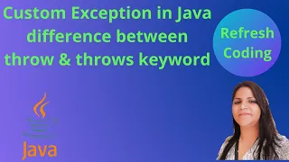 CustomException in Java User Defined Exception