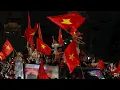 Lagu Trực tiếp: Không khí người dân tưng bừng trước chiến thắng của U22 Việt Nam trước Thái Lan