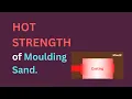 Download Lagu Hot strength property of moulding sand | Sand Casting | Moulding Sand | Mechgrace |