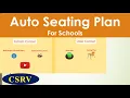 Auto Seating Plan in MS Excel for School Exams Seating Software