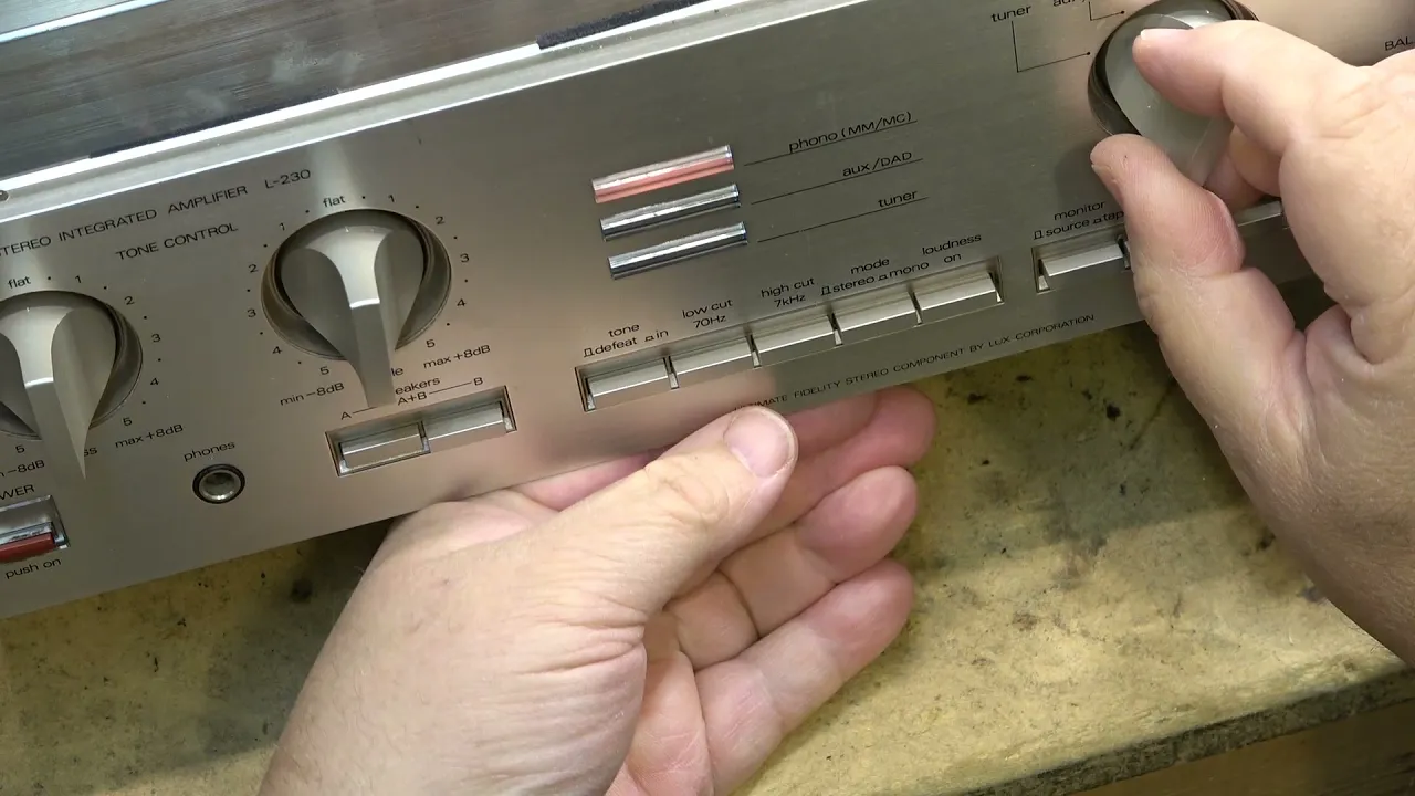 Luxman L230 what was that blown part for anyway
