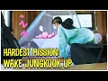 Download Lagu BTS Hardest Mission Is To Wake Up Jungkook - BTS Schattige Slaap Momenten 🙂