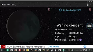 Moon Phases 2023