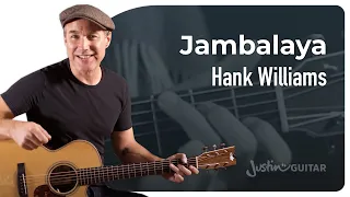 Download Jambalaya Guitar Lesson | Hank Williams - Easy 2-Chord Song ;) MP3