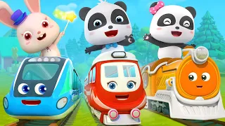 Download Super Panda and Super Train | Thomas Train | Nursery Rhymes | Kids Songs | BabyBus MP3