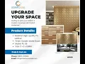 Upgrade Your Space with Premium PU Leather Wall Panels Golden Matte Brush PU 08
