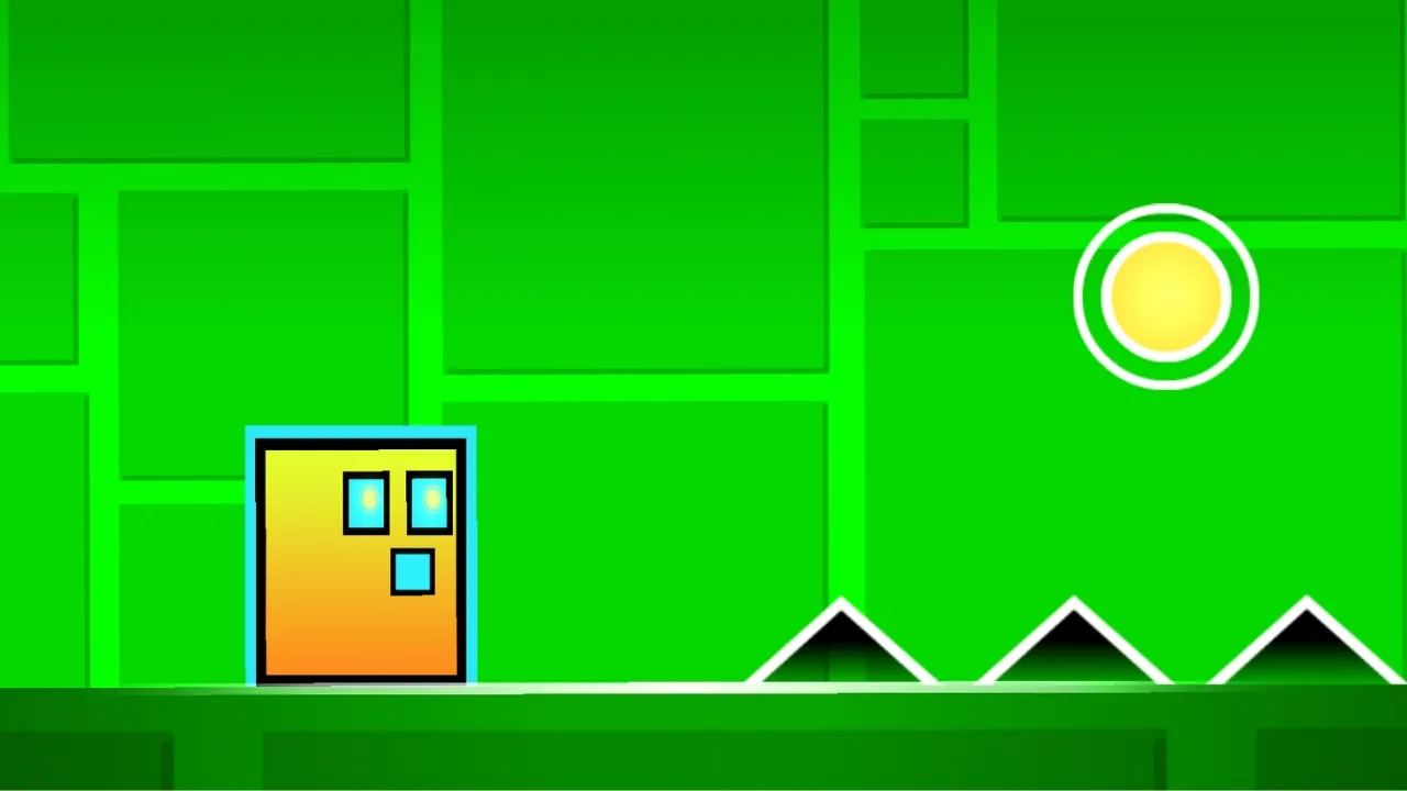 Cube vs Polargeist (animation)