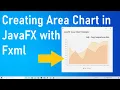 Creating Area Chart in JavaFX using FXML JavaFX Chart Tutorial For Beginners