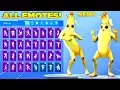 *NEW* PEELY SKIN SHOWCASE WITH ALL FORTNITE DANCES \u0026 NEW EMOTES! (Fortnite Season 8 Skin)