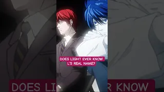 Did Light Ever Know L S Real Name  Did Light Ever Know L S Real Name