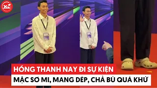 Hồng Thanh nay đi sự kiện mặc sơ mi, mang dép, chả bù quá khứ diện vest đắt tiền #hongthanh