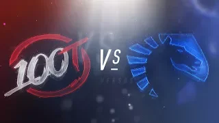 100 vs TL - NA LCS Week 2 Day 1 Match Highlights (Spring 2018)