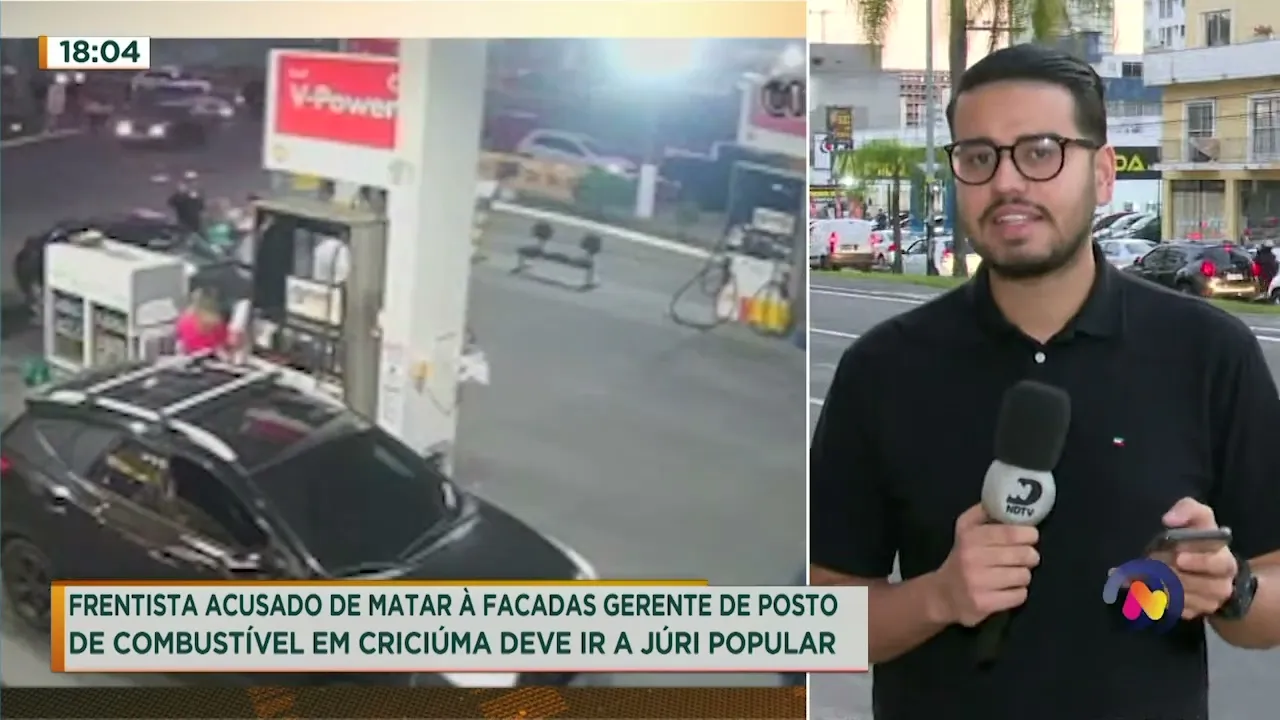 Frentista acusado de matar à facadas gerente de posto de combustível em deve ir a júri popular