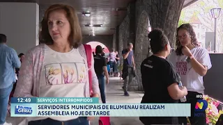 Servidores municipais vão realizar assembleia hoje de tarde