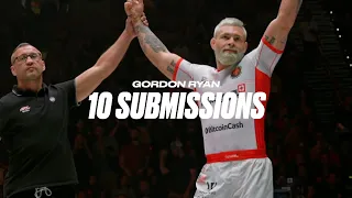 10 Submissions From Gordon Ryan