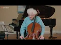 Laurence Lesser on Brahms Sonata No. 1 in E minor