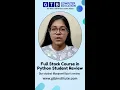 Full Stack Development Course Python Course Web Development Course Student s Review