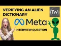 Verifying an Alien Dictionary Leetcode - 953 Python