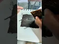 Drawing with a Yu-Gi-Oh Card Day 1