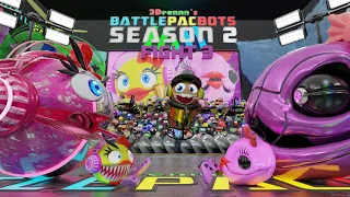 BATTLE #3: MS PACMAN VS PINK ALIEN | BATTLEPACBOTS SEASON 2