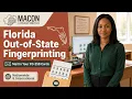 Florida Out-of-State Fingerprinting How Mail-In Hard Card Scanning Works