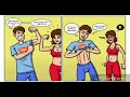 Muscle Girl Comic