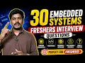 Top 30 Embedded Systems Interview Questions for Freshers 2026 Crack Your First Embedded Job