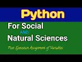 Python Variables Constants Variable inititiolization Variables declaration Post Exection