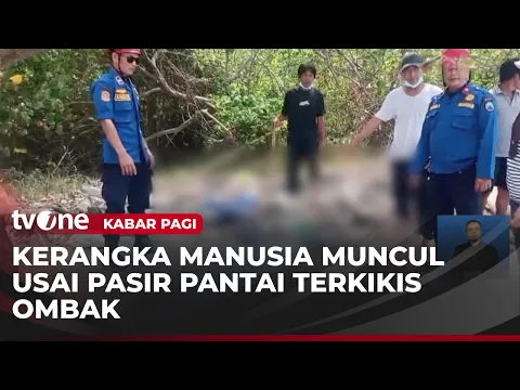Penemuan Kerangka Manusia yang Terkubur di Pantai Legundi Gegerkan Warga