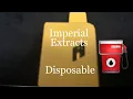 Imperial extracts disposable hotbox