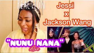 Download FIRST TIME REACTING TO JESSI FEAT JACKSON WANG “NUNU NANA” Live at KBS world MP3