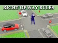 Who Has Right Of Way At Four Way Stop 2025 Right of Way Rules - 4 Way Stop Rules