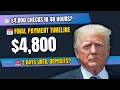 4 800 Checks in 2 Days Final Social Security SSDI Payment Timeline Revealed