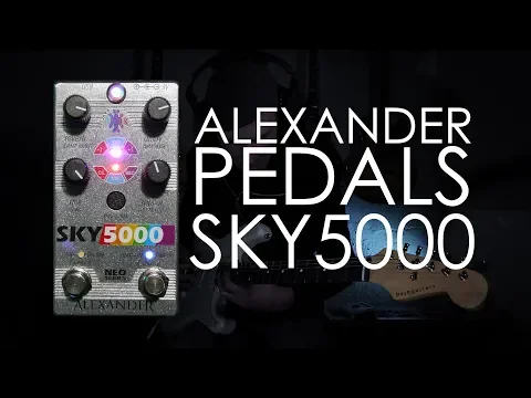 Alexander Pedals Sky 5000 Delay/Reverb | Delicious Audio