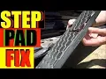 running boards ram 1500 step pad and end caps replacement