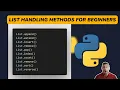 Mastering List Functions in Python 3