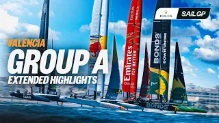 GROUP A | Extended Highlights | Spain Sail Grand Prix