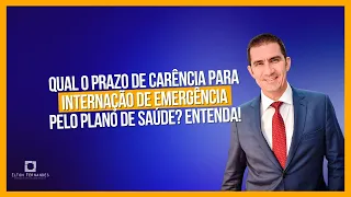 Internação de emergência pelo plano de saúde: qual o prazo de carência? Advogado explica