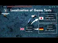 Unreal Engine 5 Localization of Game Texts
