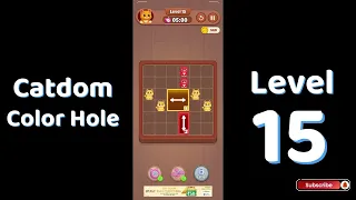 Catdom Color Hole Level 15 Screenshot