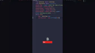 Pyhton Projects Create an Alarm Clock Python