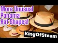 Rare Unusual Panama Hat Shapes - They Come in All Shapes Brim Sizes KEVIN s HATS GUITARS