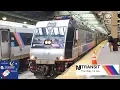 New Jersey Transit Train Ride from NY Penn Station to Newark Penn Station