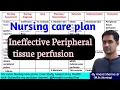Ineffective Peripheral tissue perfusion Nursing care plan anandsnursingfiles