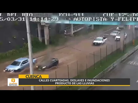 Calles cuarteadas, deslaves e inundaciones producto de las lluvias