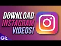 How to Download s from Instagram Easily on Android 100 Free Guiding Tech