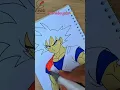 Download Lagu Anime Character Goku Coloring | Dragon Ball Z Drawing Shorts