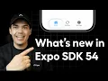 Download Lagu Expo SDK 54: Liquid Glass, Expo UI, Expo Router v6, React 19, Link Previews