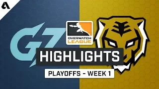 guangzhou charge vs seoul dynasty playoffs week 1 overwatch league s2 highlights