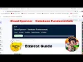 Cloud Spanner - Database Fundamentals